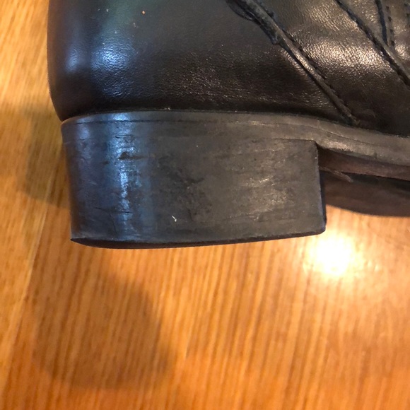 Black Leather Boots REAL FUR MADE IN ITALY 🇮🇹 - Picture 6 of 6